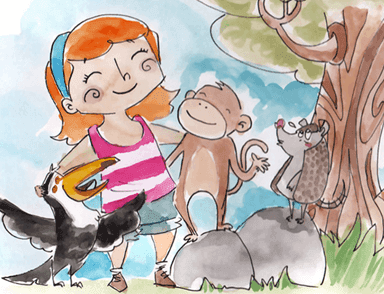 O Gato Preto e o passarinho preso: livro infantil