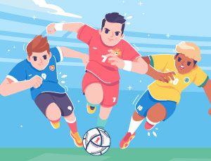 Países da Copa Catar 2022: jogo educativo