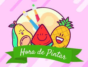 Hora de pintar Frutas